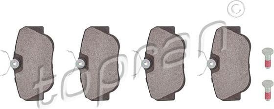 Brake Pad Set, disc brake 400 517