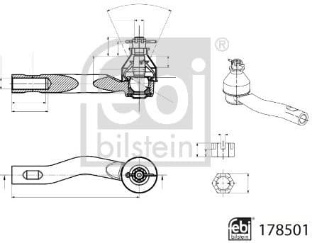 Tie Rod End 178501 - image 2