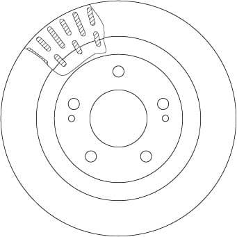 Brake Disc DF7276 - image 3