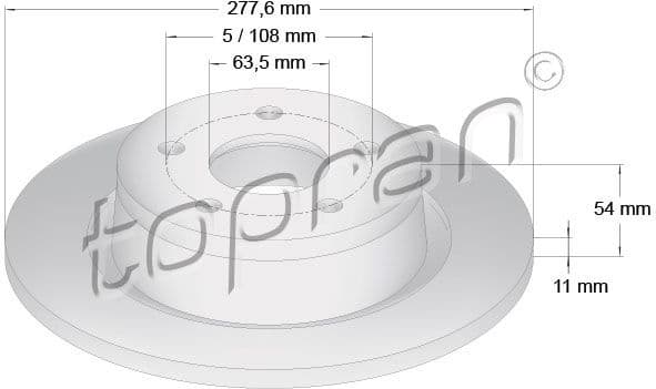 Brake Disc 302 249