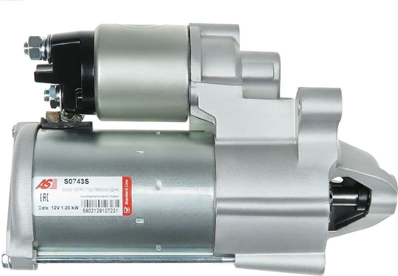 Starter AS S0743S - image 2