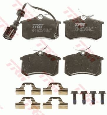 Brake Pad Set, disc brake COTEC GDB1475 - image 3