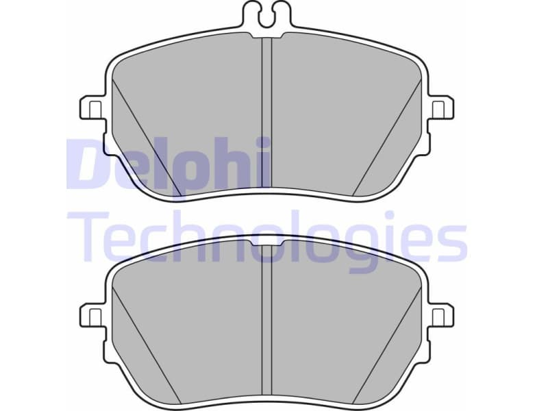 Brake Pad Set, disc brake LP3485