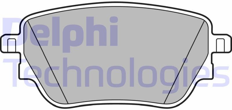 Brake Pad Set, disc brake LP3438