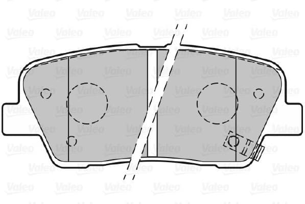 Brake Pad Set, disc brake ESSENTIAL 301134 - image 2