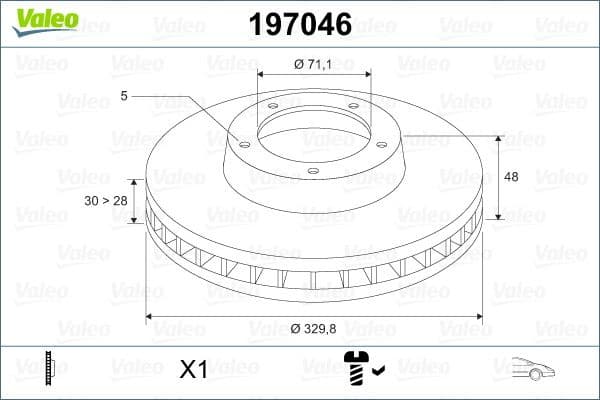 Brake Disc 197046