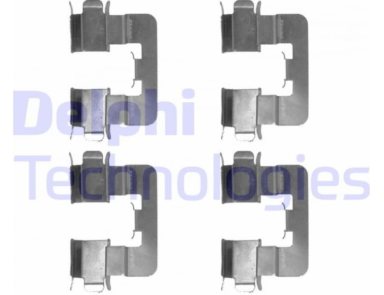 Accessory Kit, disc brake pad LX0539