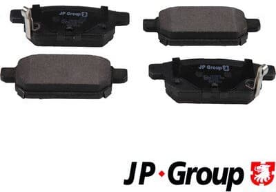 Brake Pad Set, disc brake JP 4763700210