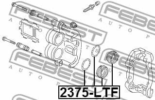 Repair Kit, brake caliper 2375-LTF - image 2