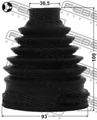Bellow, drive shaft 0115-GRJ150T - image 2