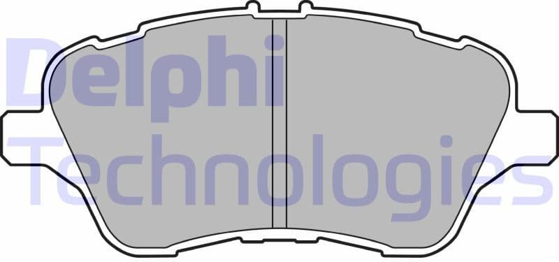 Brake Pad Set, disc brake LP2474