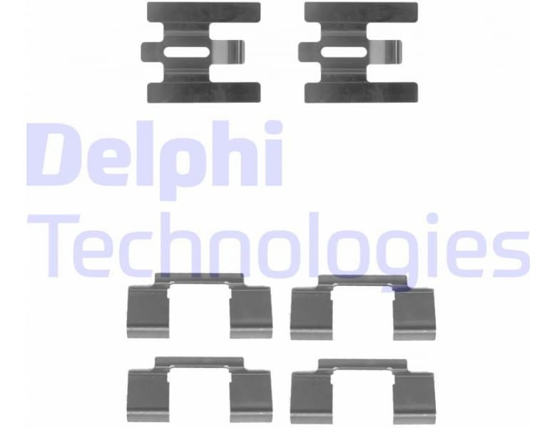 Accessory Kit, disc brake pad LX0224