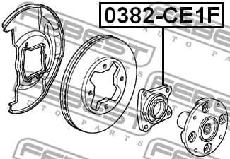 Wheel Hub 0382-CE1F - image 2