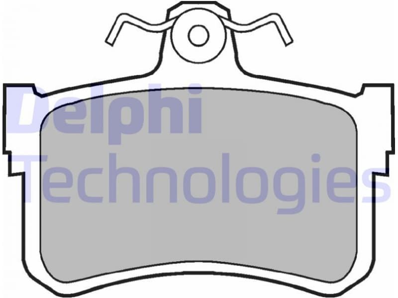 Brake Pad Set, disc brake LP880