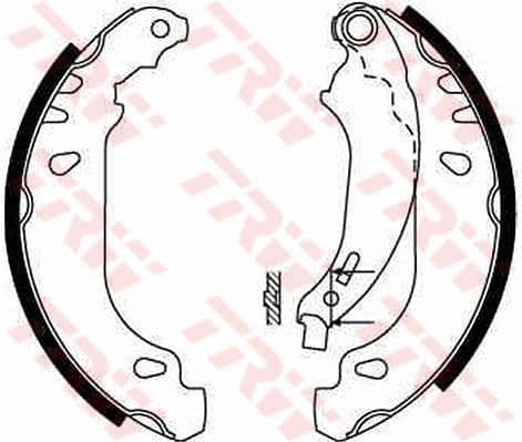 Brake Shoe Set GS8642 - image 2