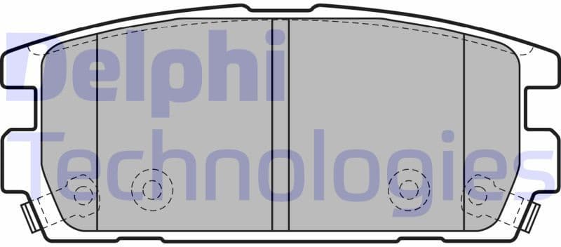 Brake Pad Set, disc brake LP1930