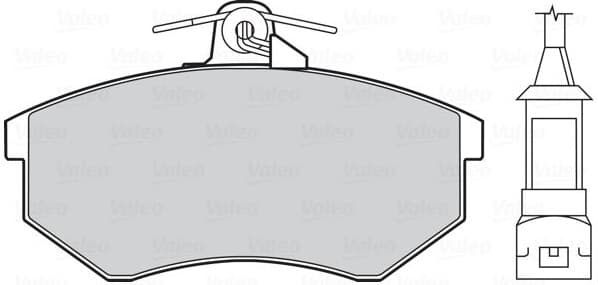 Brake Pad Set, disc brake ESSENTIAL 301016 - image 2