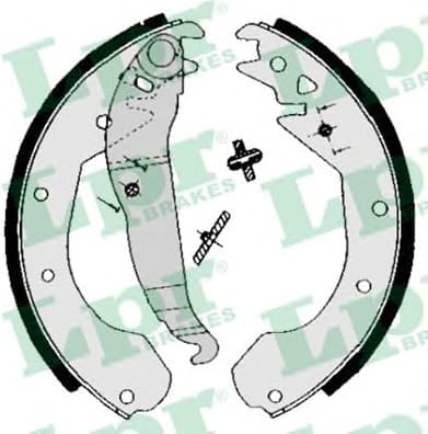 Brake shoes 84650