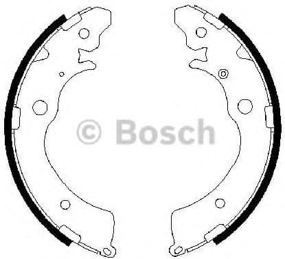 Brake shoes 85690