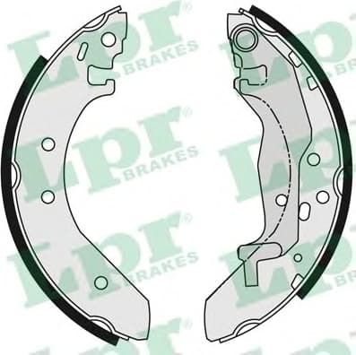 Brake shoes 86040