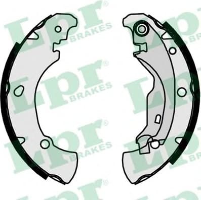 Brake shoes 87160