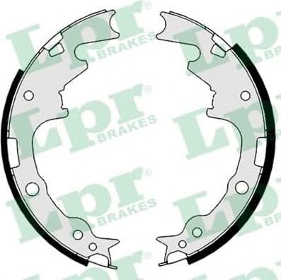 Brake shoes 87240