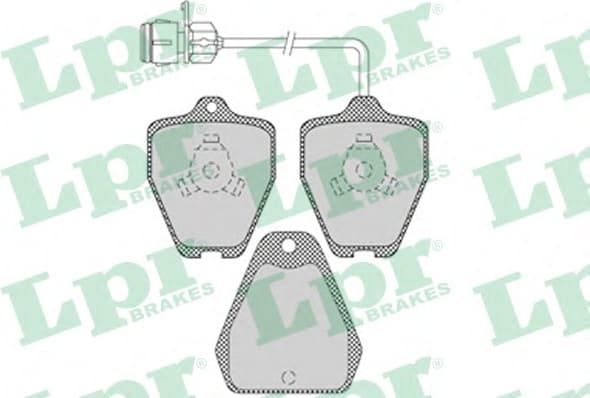 Brake Pad Set, disc brake 5SP981