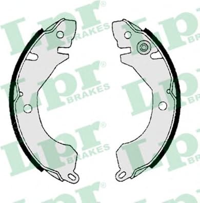 Brake shoes 85220