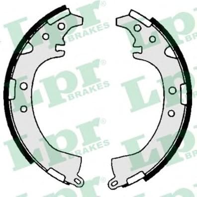 Brake shoes 86680