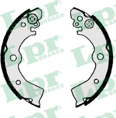 Brake shoes 87030