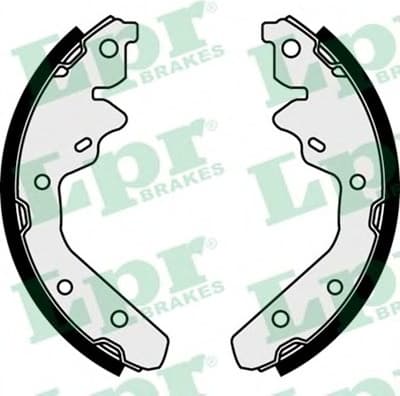 Brake shoes 87630