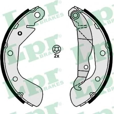 Brake shoes 88120