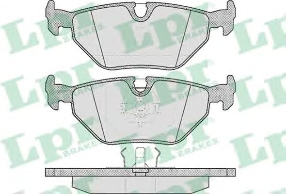 Brake pads rear 5SP297 .