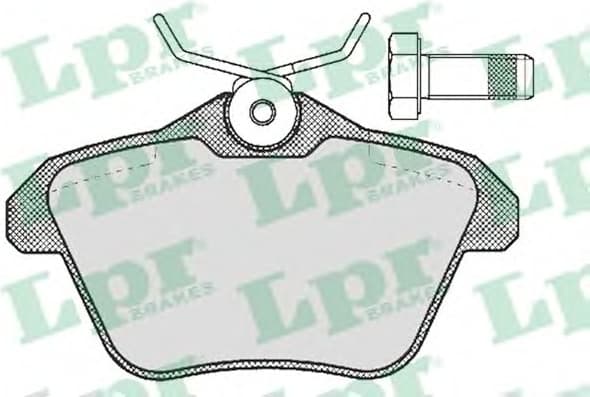 Brake Pad Set, disc brake 5SP298 .