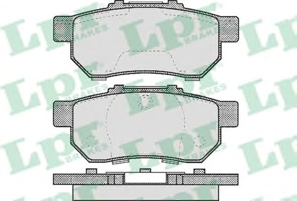 Brake Pad Set, disc brake 5SP505 .