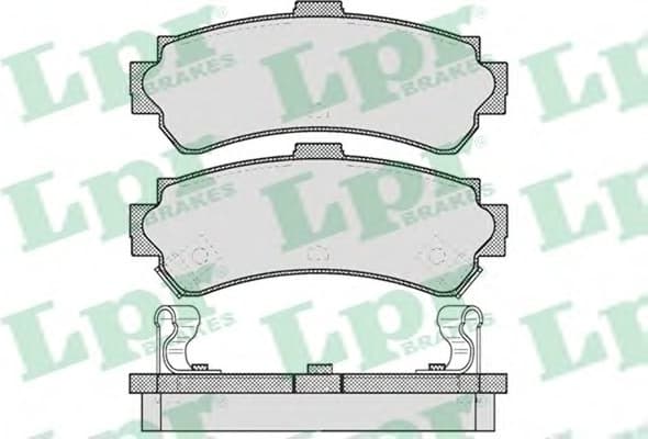 Brake pads rear 5SP624