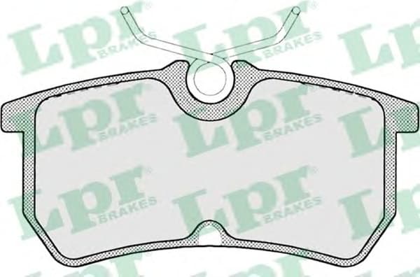 Brake Pad Set, disc brake 5SP697 .