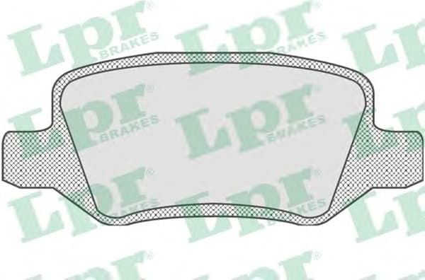 Brake Pad Set, disc brake 5SP850 .
