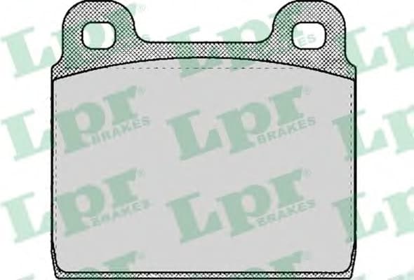 Brake pads rear 5SP024
