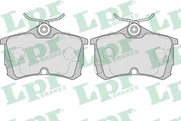 Brake Pad Set, disc brake 5SP1037