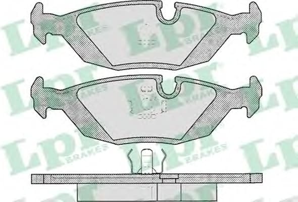 Brake Pad Set, disc brake 5SP306