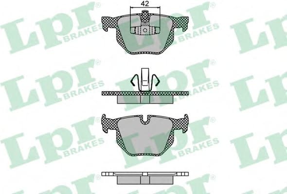 Brake Pad Set, disc brake 5SP1194 .