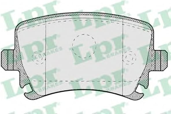 Brake Pad Set, disc brake 5SP1219 .