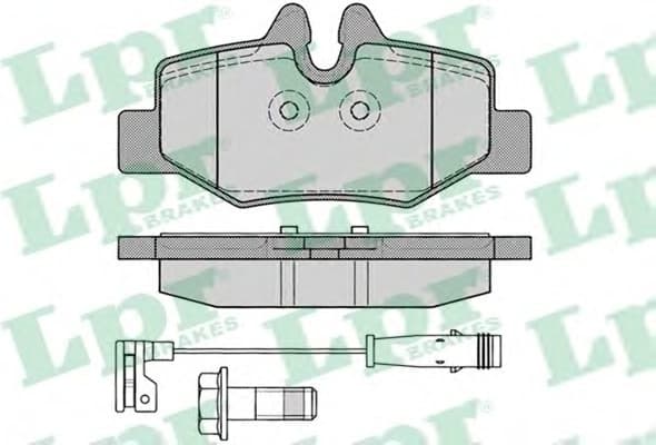 Brake Pad Set, disc brake 5SP1246