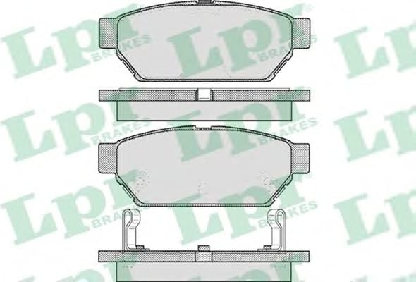 Brake pads rear 5SP547 .