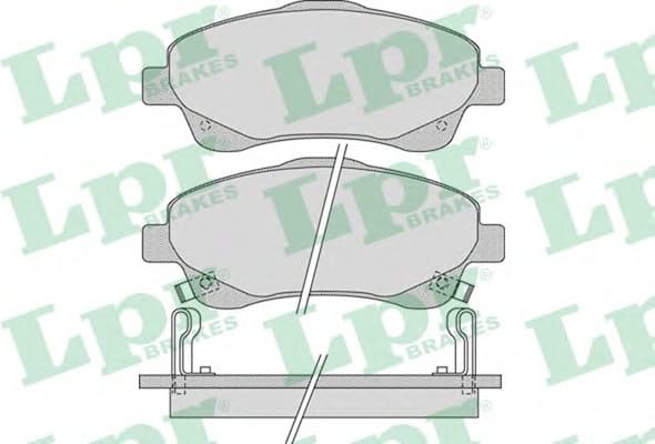 Brake Pad Set, disc brake 5SP1114 .