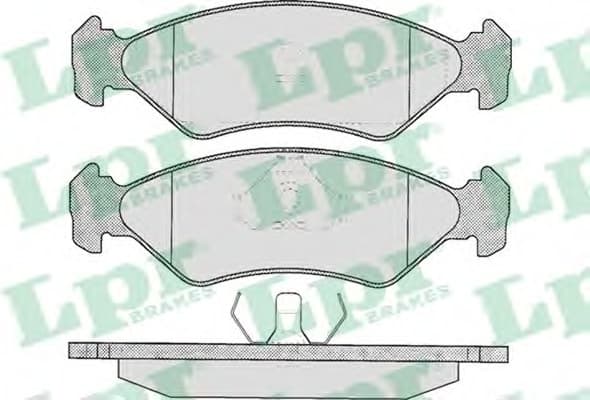 Brake pads front 5SP295