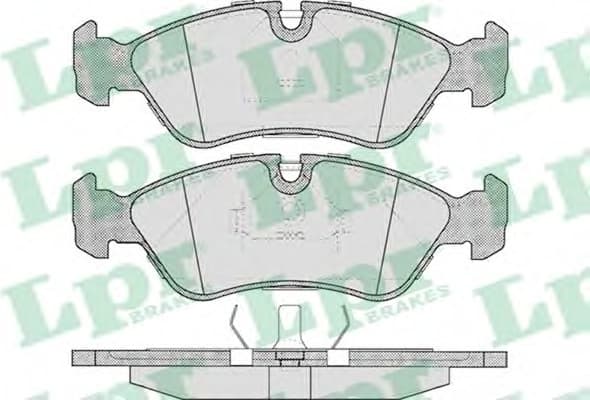 Brake pads front 5SP304