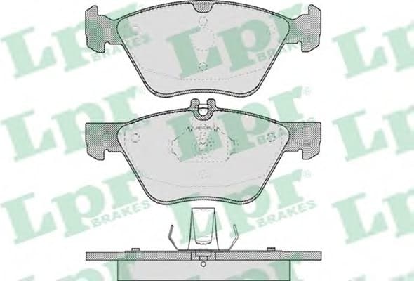 Brake Pad Set, disc brake 5SP406 .