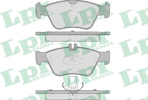 Brake Pad Set, disc brake 5SP409 .